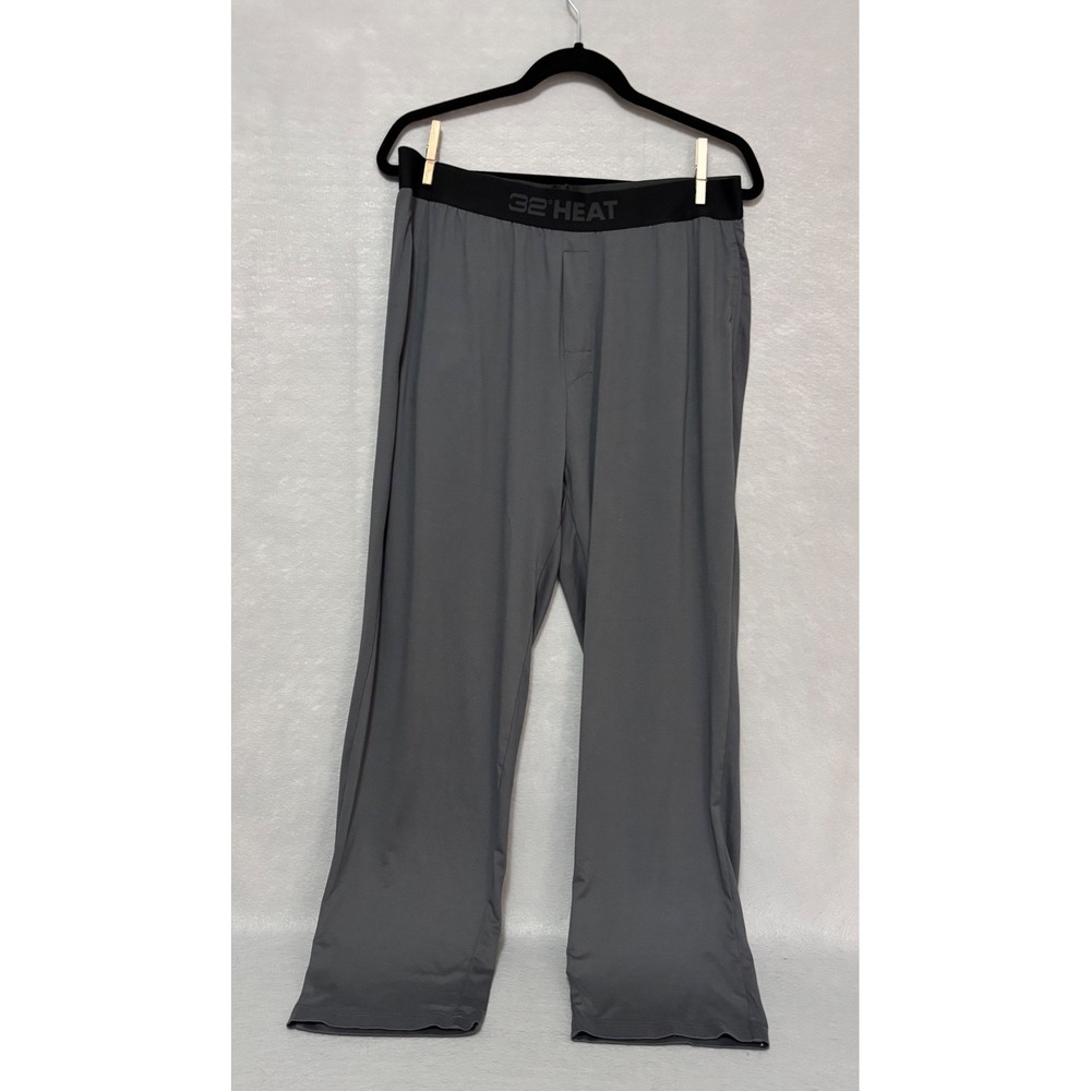 32 Degrees Heat Mens Grey Sleepwear Lounge Pants Size Large WPL11590 Pajamas